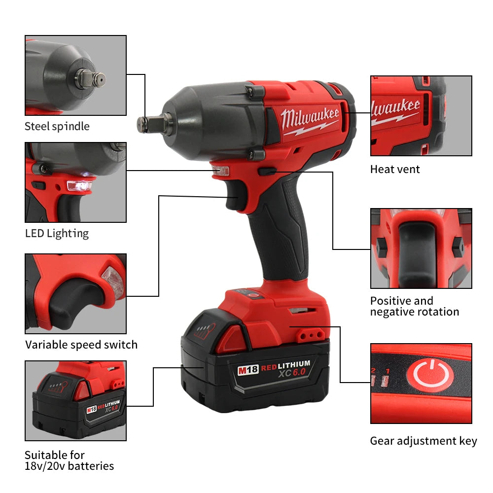 Cordless Wrench Tool Kit